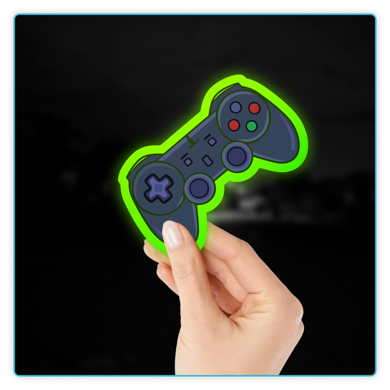 Custom Glow in the Dark Stickers