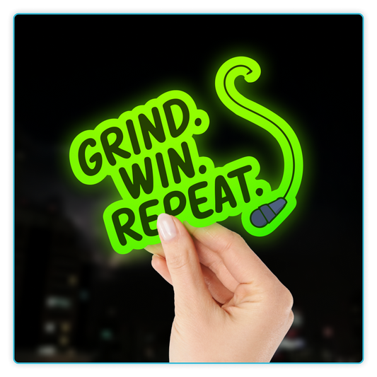 Custom Glow in the Dark Stickers