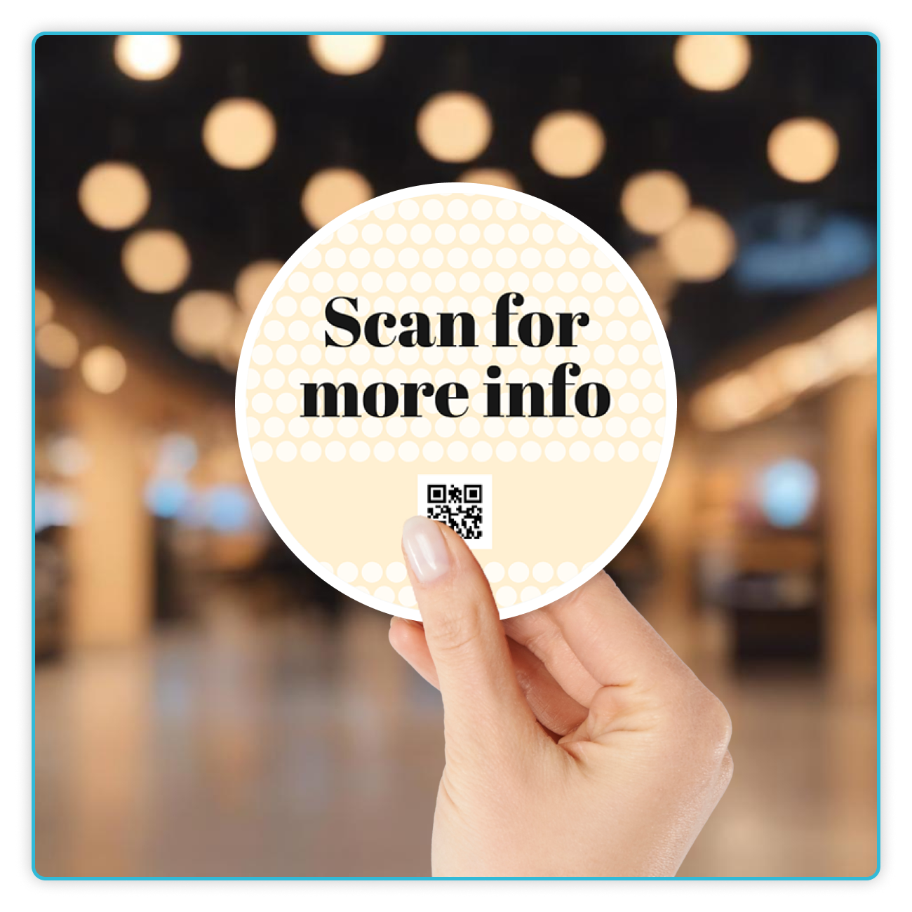 Custom QR Code Stickers