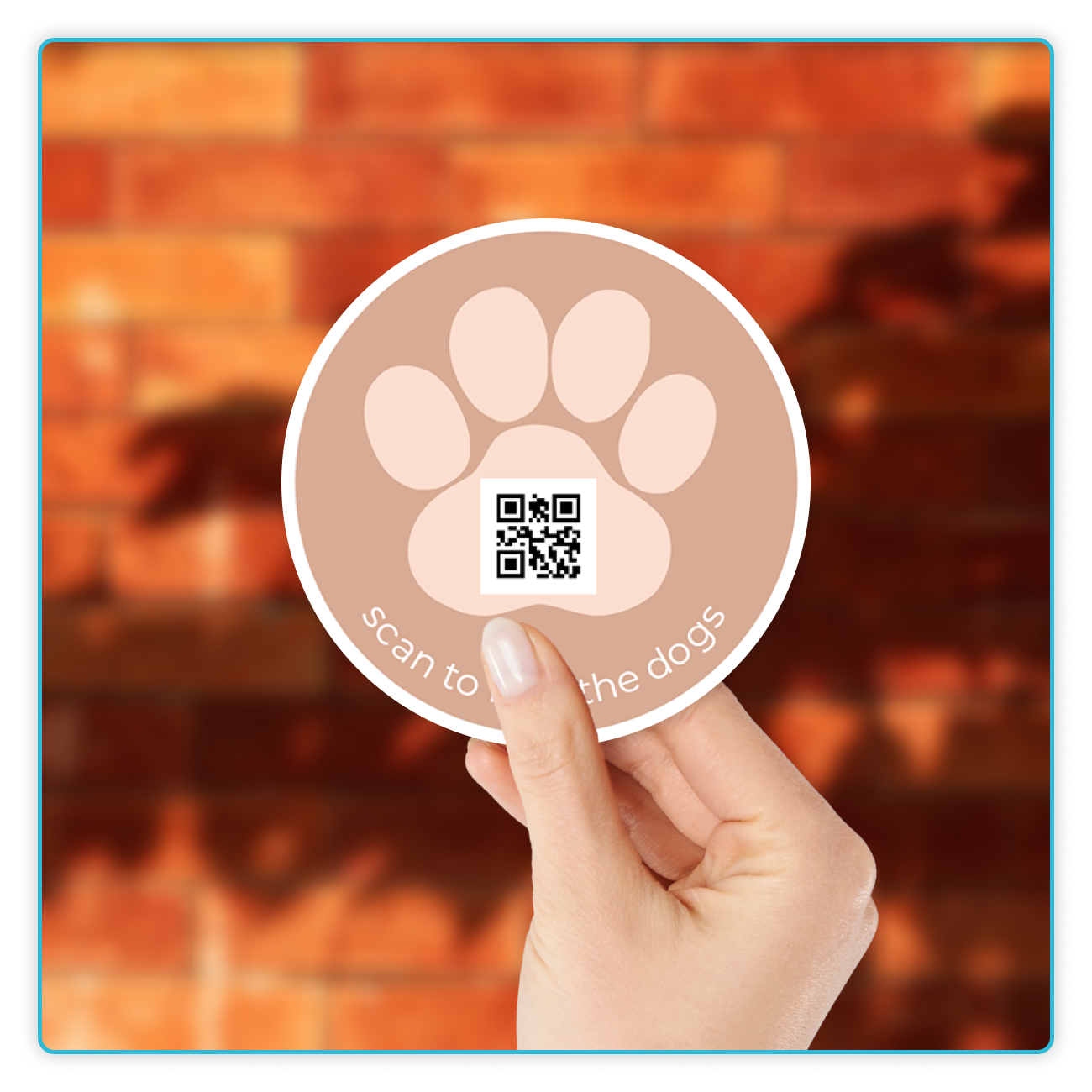 Custom QR Code Stickers