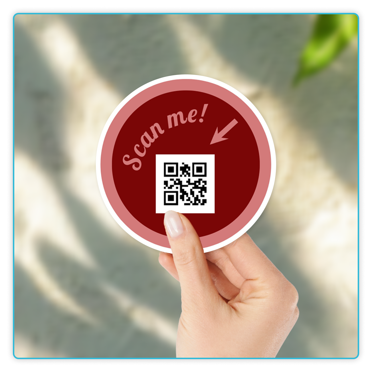 Custom QR Code Stickers