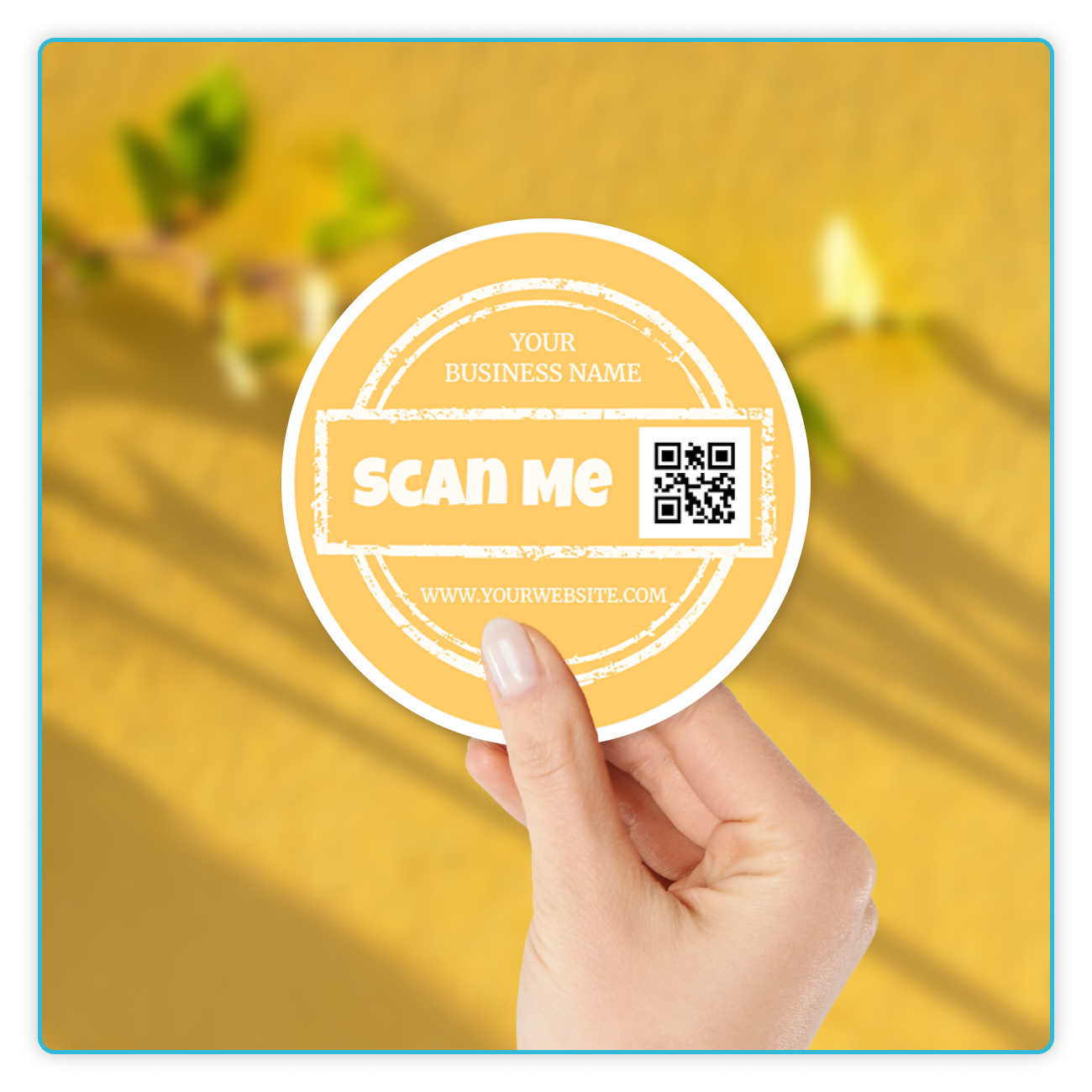 Custom QR Code Stickers