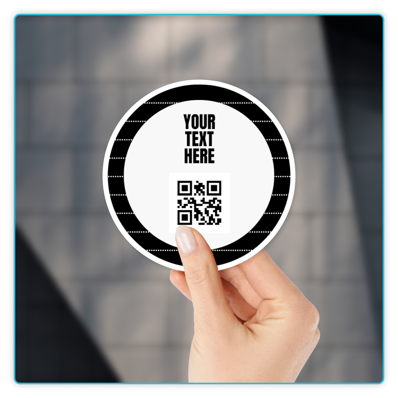 Custom QR Code Stickers