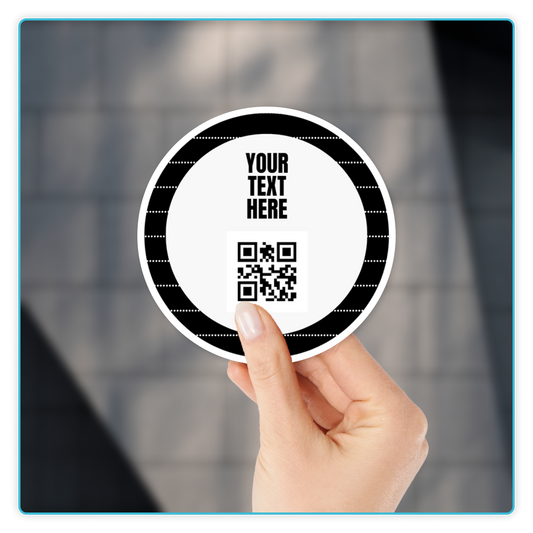 Custom QR Code Stickers