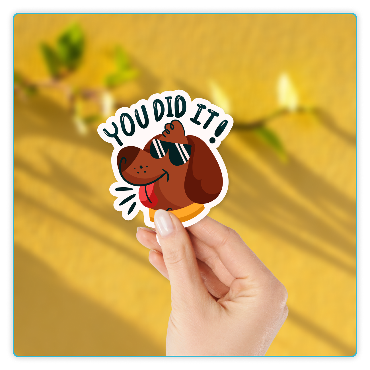 Custom High-tack Adhesive Stickers