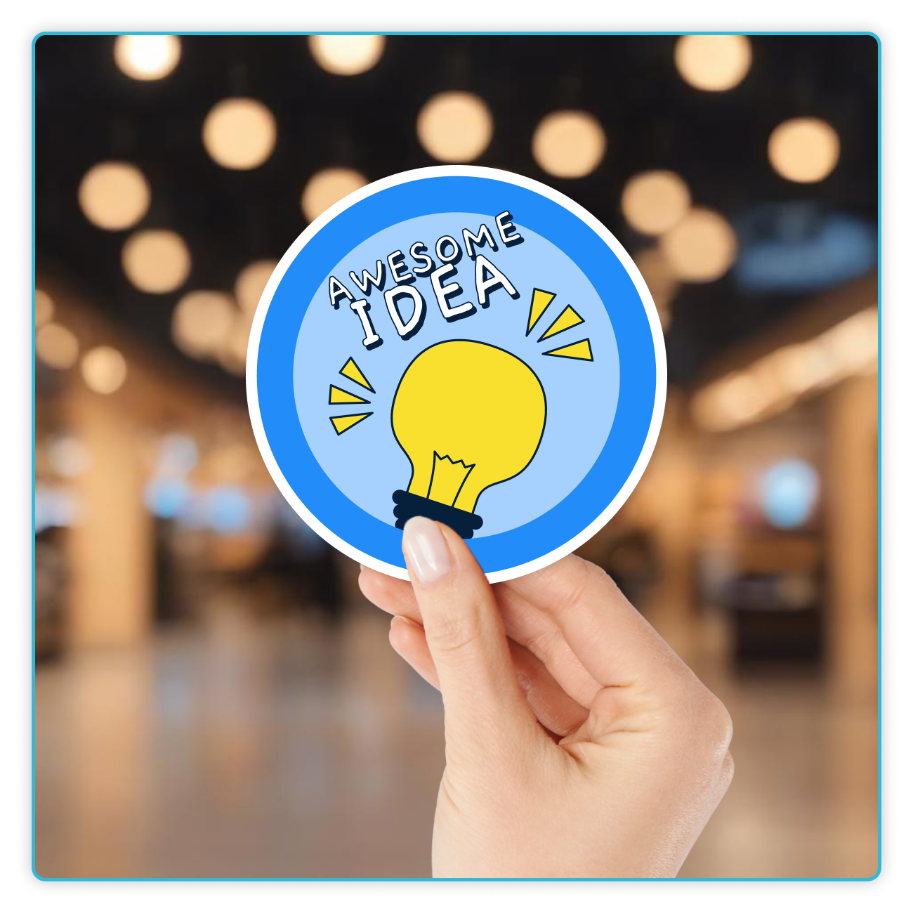 Custom Circle Sticker