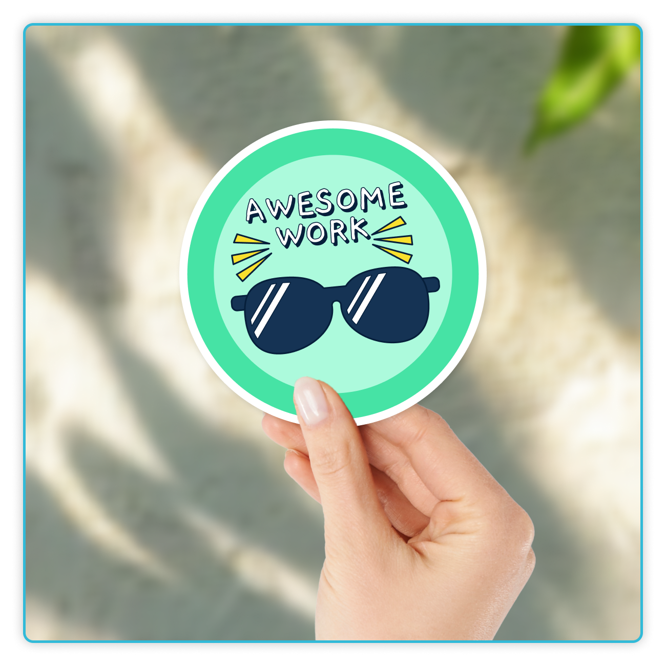 Custom Circle Sticker