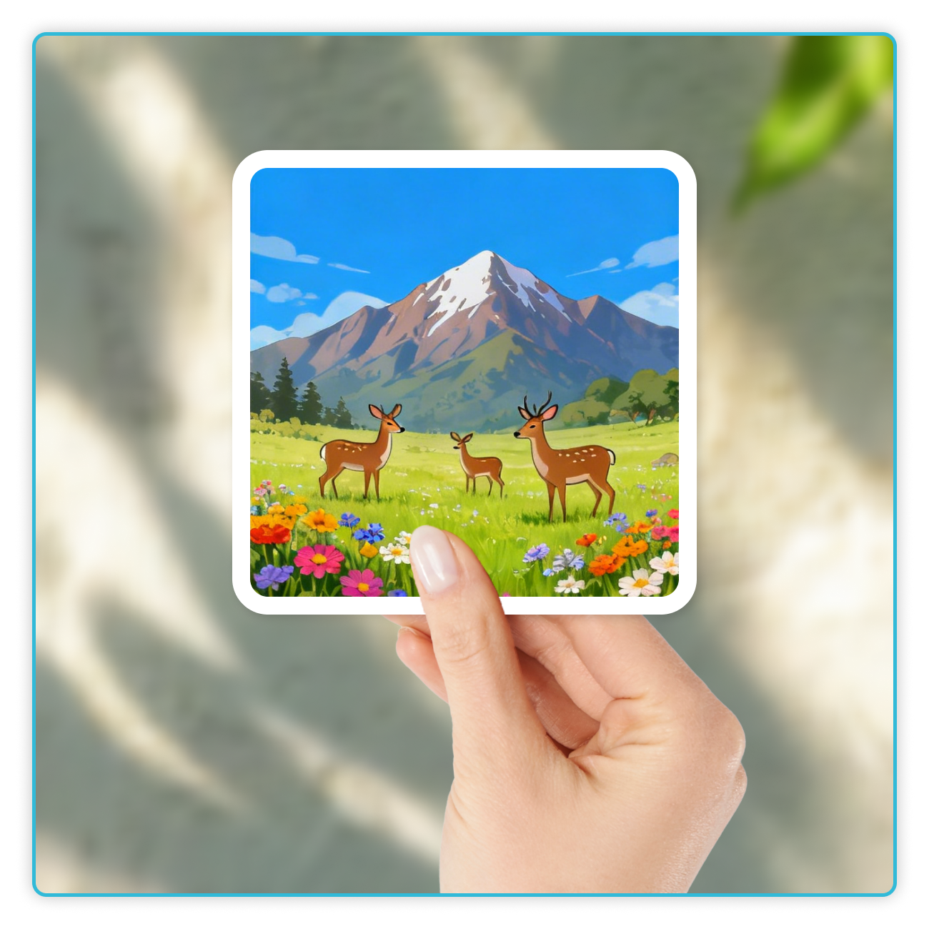 Custom Square w/Rounded Corners Sticker