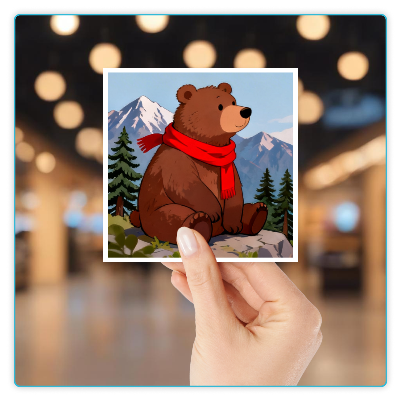Custom Square Sticker