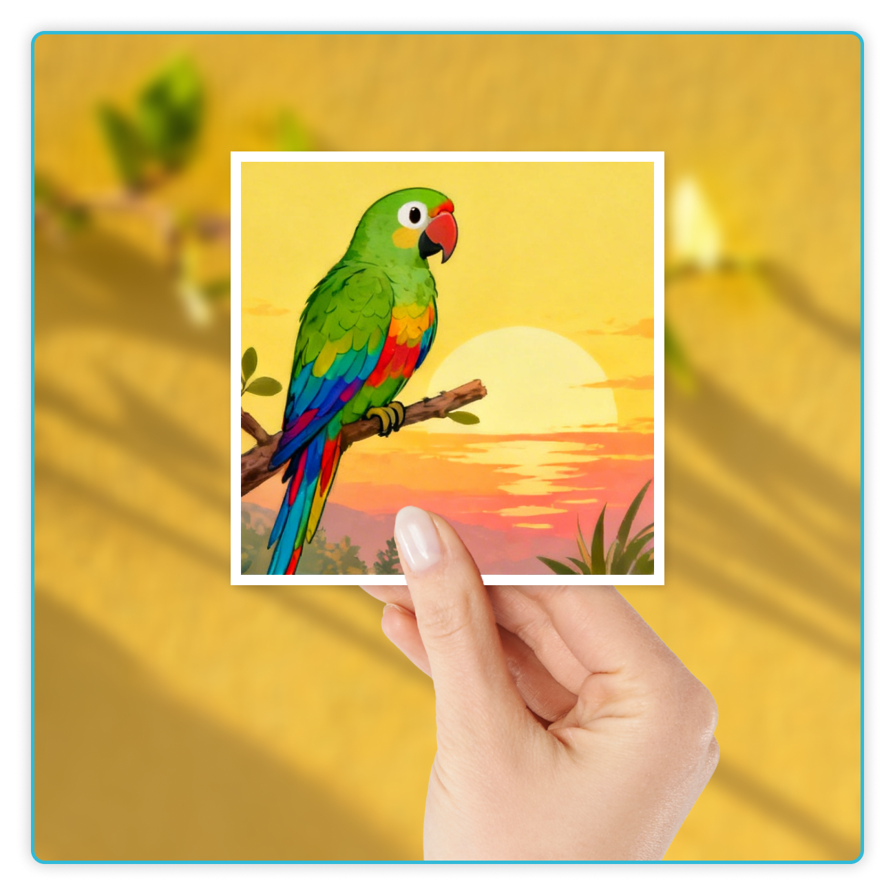 Custom Square Sticker