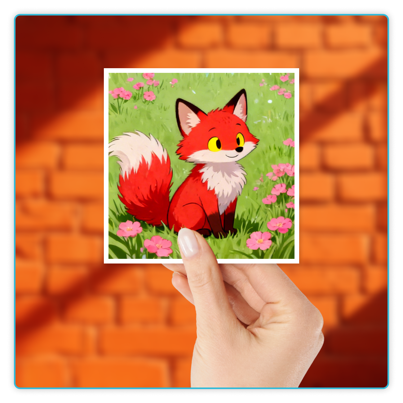 Custom Square Sticker