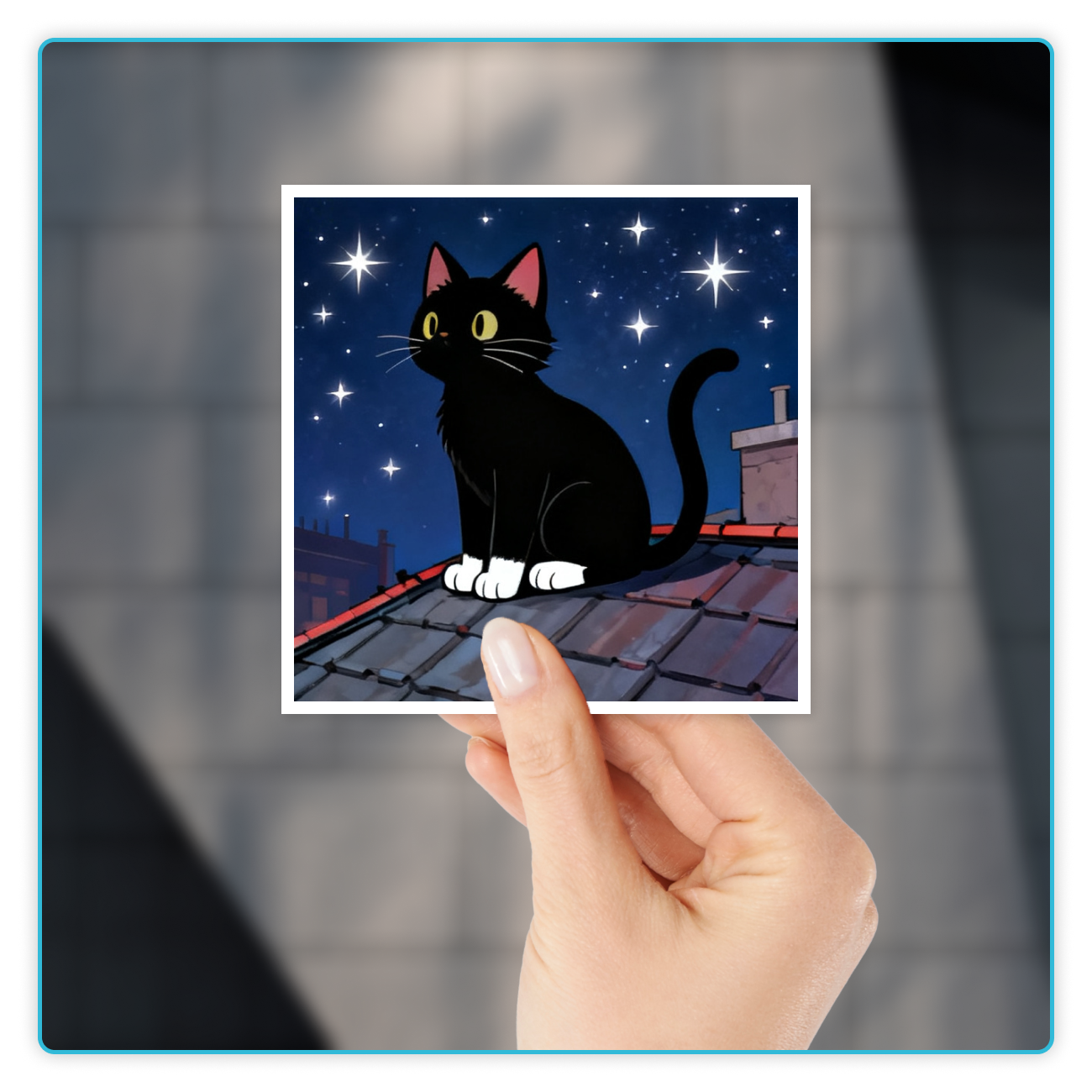 Custom Square Sticker